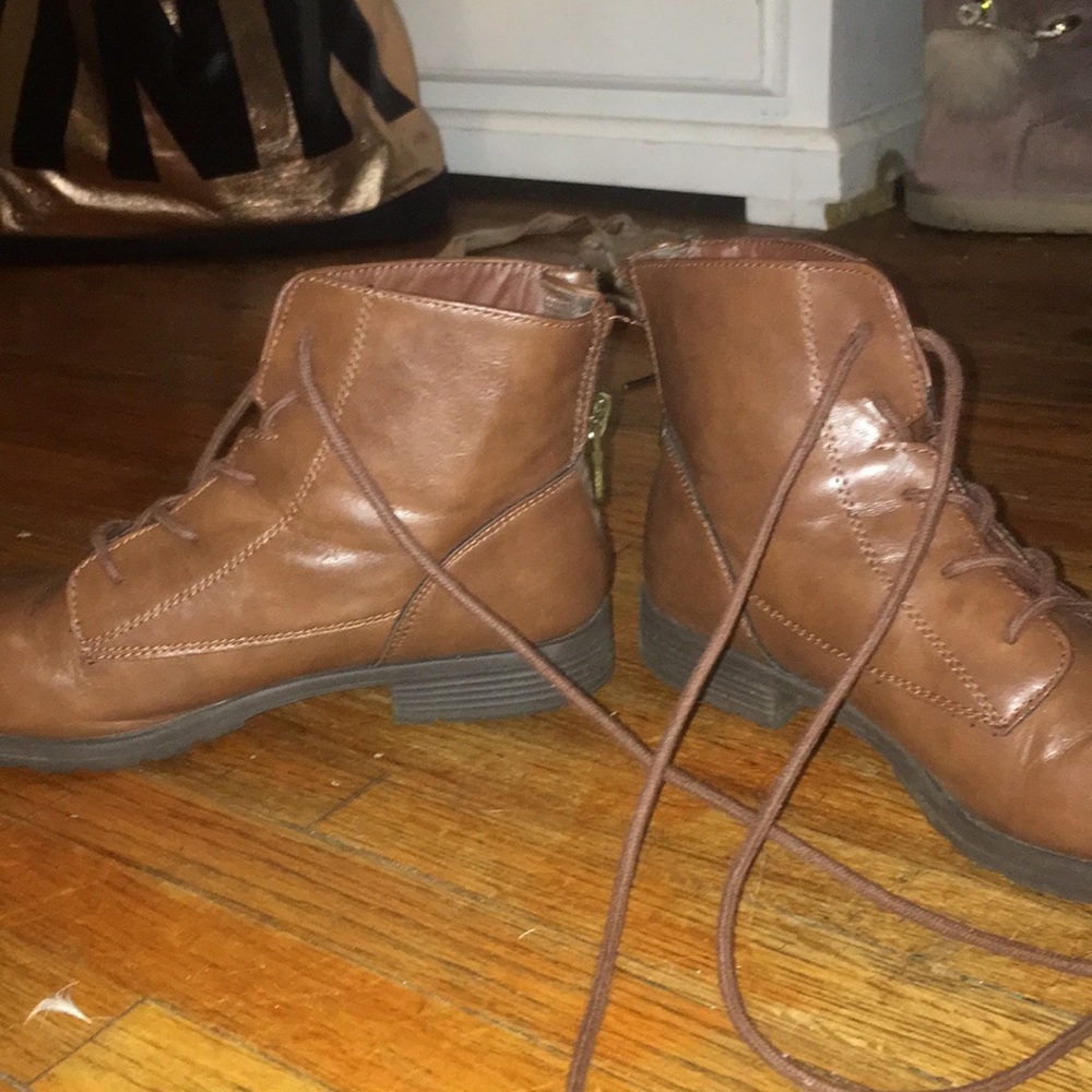 Brown boots